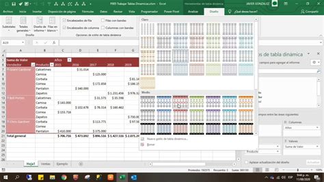 Mini Curso Tablas Dinamicas En Excel Paso A Paso Youtube