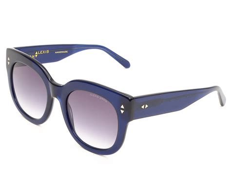 Alexis Amor Jojo X Sunglasses In Deepest Cobalt