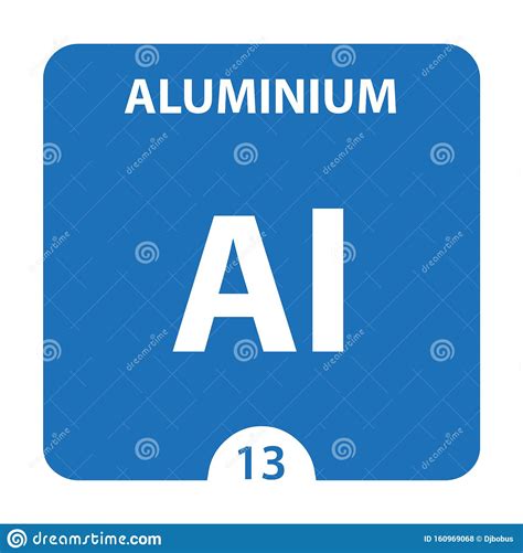 Aluminium Chemical 13 Element Of Periodic Table Molecule And