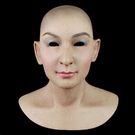 Female Silicone Mask Realistic For Cosplay Full Head Face Mask Of Good Quality Cd4