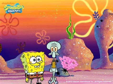 Spongebob And Squidward Wallpaper Spongebob Squarepants Photo