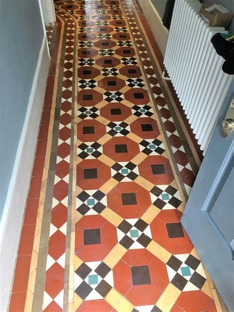 Victorian Style Floor Restorationafter Specialist Tiling And Tile