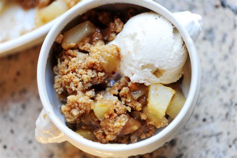 I topped each with some vanilla ice cream and homemade caramel sauce (easy peasy recipe from the pioneer woman) and it was about as perfect as could be. Delectable, easy pear dessert recipes - Cool Mom Picks