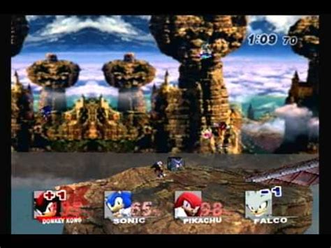 SSBB: Sonic Vs. Shadow Vs. Silver Vs. Knuckles - YouTube