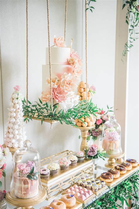 Enchanted Spring Garden Party Ideas Parties365 Wedding Cake Table