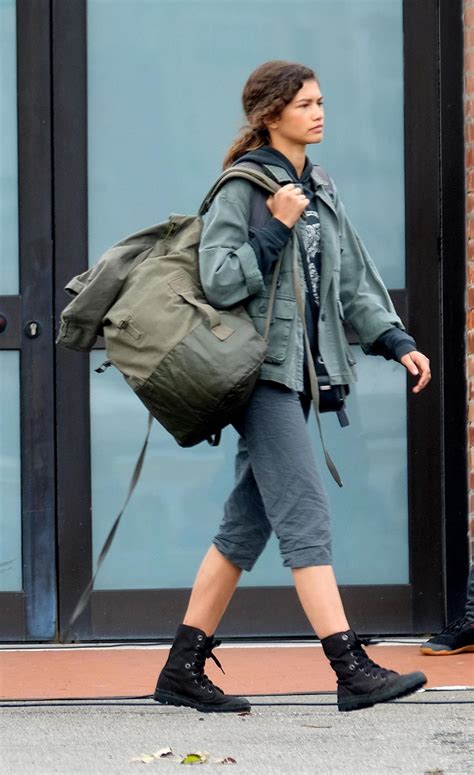 Angourie rice, tom holland, zendaya | see full cast & crew ». Zendaya - On the Set of "Spider-Man: Far From Home" in ...