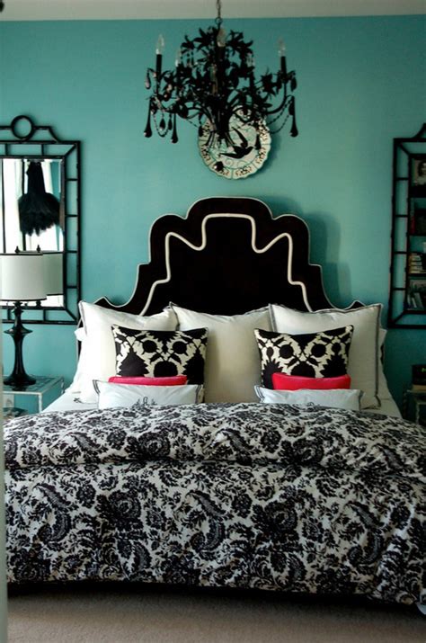 Black And Turquoise Bedroom Pandas House