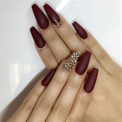 30 Stunning Nail Art Designs With Rhinestones For Your Glam Style