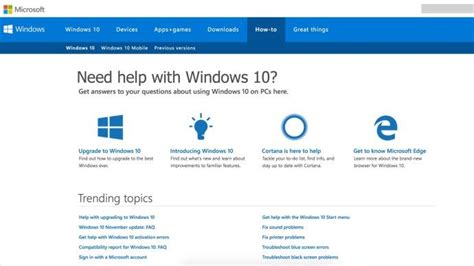 كيفية الحصول على المساعدة في نظام التشغيل Windows 10 يمكن أن يصلح دعم