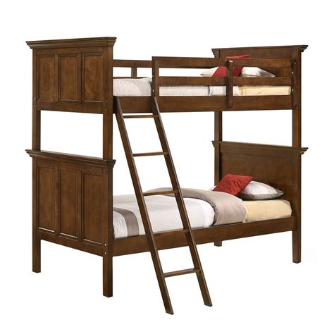 San Mateo Youth Twin Over Twin Bunk Bed Tuscan By Intercon Furniture