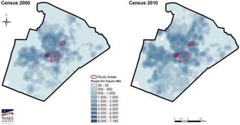 Population Density Maps Wake County Nc By Census Bloc Open I