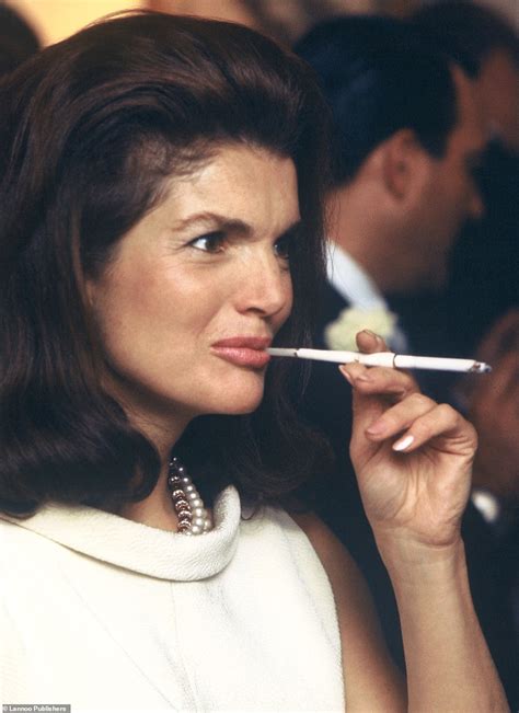 Jackie Kennedy Smoking