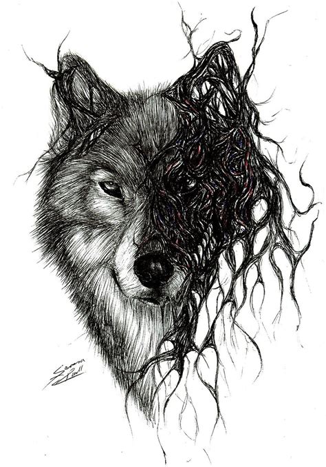 Okay a while back tala had asked me to do a. Wolf by Mixielion.deviantart.com on @DeviantArt | Tattoo ideas | Pinterest | Wolf, Tattoo ideen ...