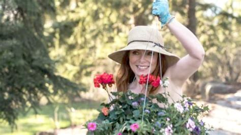 Some Calgarians Will Let The Sun Shine Even Where It Doesn T On Naked Gardening Day Cbc News