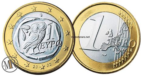 1 Euro Grecia Monete Rare