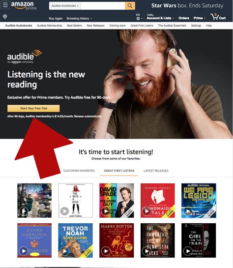 Free Audible 3 Month Membership For Prime Members 44 Value And Vonbeau