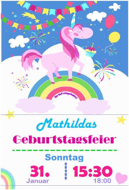 Maybe you would like to learn more about one of these? Einhorn Einladung zum Ausdrucken ⋆ Kindergeburtstag-Planen ...