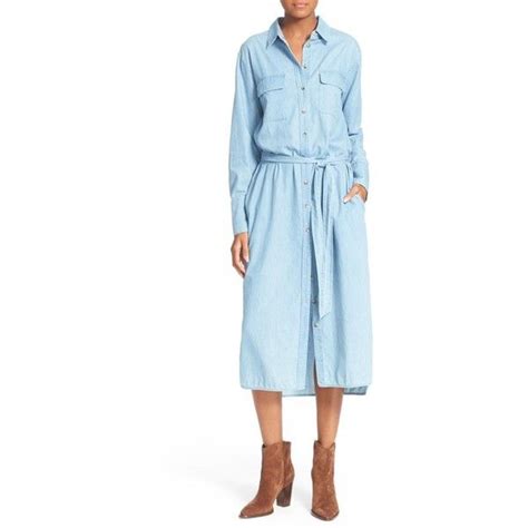 Equipment Delany Chambray Cotton Shirtdress Clothes Design Cotton