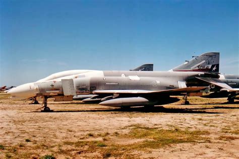 Airplane Graveyard F4 Phantom Us Air Force Military Aircraft