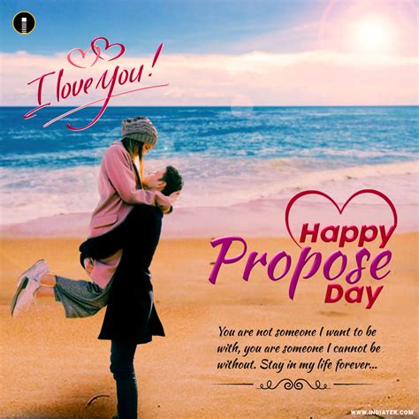 Free Happy Propose Day Wishes Greeting Design With Messages Quotes