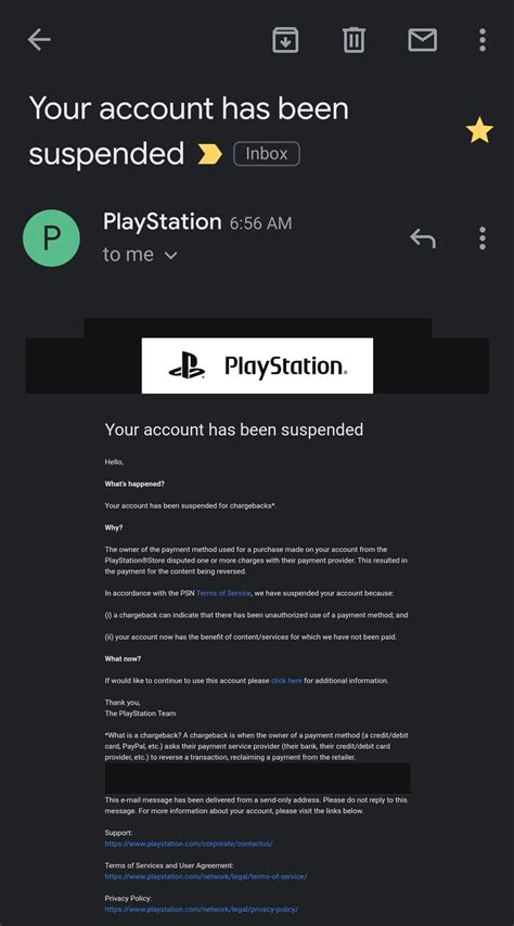 Since Sony Playstation Suspended Me For The 2nd Time Thinking Of
