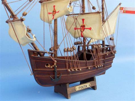 Buy Wooden Santa Maria Nina And Pinta Model Ship Set Model Ships