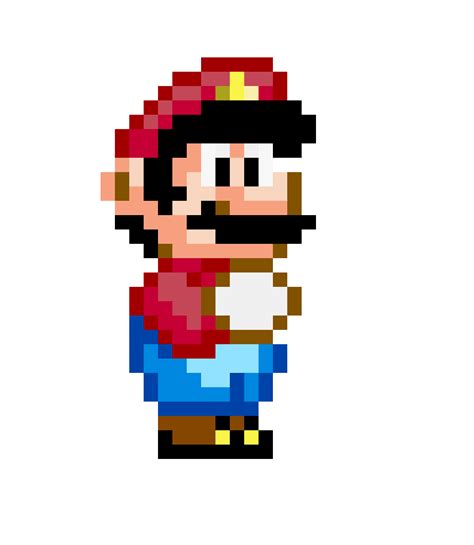 16-Bit Mario (Super Mario World) | Pixel Art Maker png image