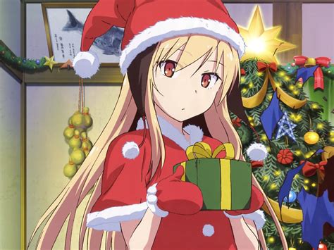 Fondos De Pantalla Ilustración Anime Dibujos Animados Navidad