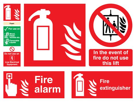 Buy Fire Equipment Safety Signs Free Delivery