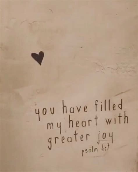 You Have Filled My Heart With Greater Joy Psalm Quotes To Live By Psalms Psalm