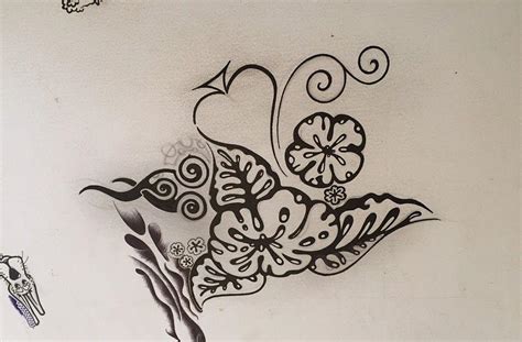 Detail Gambar Grafiti Bunga Hitam Putih Koleksi Nomer 2