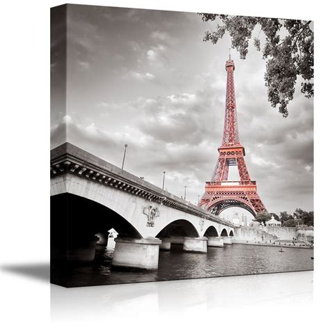 Wall26 Eiffel Tower In Paris France Canvas Art Wall Decor 36x36