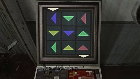 Resident Evil 4 HD Color Panel Puzzle - YouTube