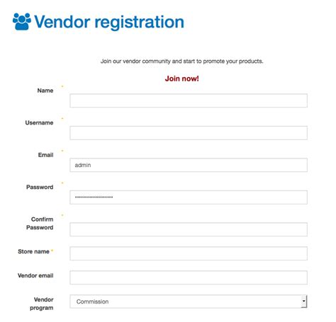 If any vendor wants to create another user account to submit alternate offer then kindly send the request to vendor.registration@fewa.gov.ae, and cc to. Vendor Application Form Templates | TemplateDose.com