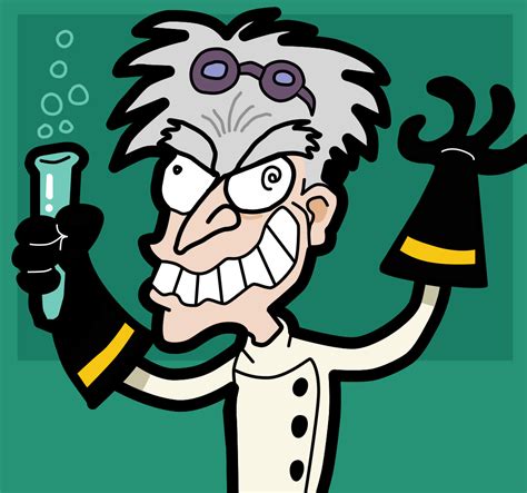 Mad Scientist Clip Art Library