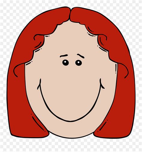 Red Head Clipart Png Download 5337528 Pinclipart