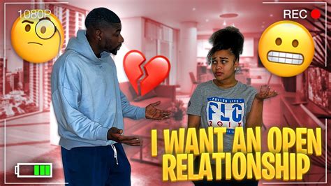 telling my girlfriend i want an open relationship she was down🤯 youtube