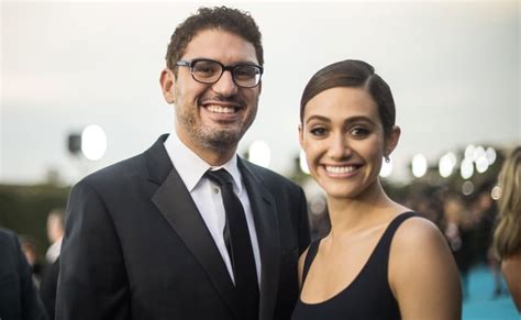 Emmy Rossum And Sam Esmail Celebrity Wedding Pictures 2017 Popsugar