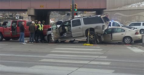 3 Vehicle Crash At Santa Fe And Oxford