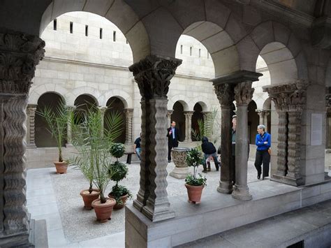 The Cloisters Fort Tryon Park New York City Inner Courtyard The