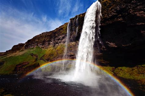 45 Desktop Wallpapers Waterfalls With Rainbow
