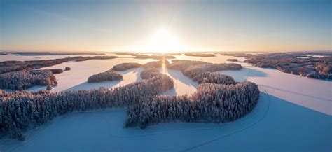 Attività Sulla Neve Al Lago Saimaa Visit Finland