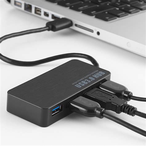 Usb 30 Multi Hub 4 Port Splitter Expansion Cable Adapter Ultra Speed
