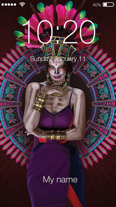 In this book i present 13 magick seals all created in the name of santa muerte. Santa Muerte Screen Lock & Wallpaper for Android - APK ...
