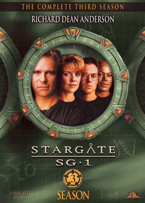 Best Buy Stargate Sg 1 The Complete Third Season 5 Discs Dvd