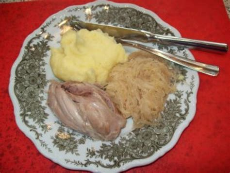 Eisbein Mit Sauerkraut Rezept Mit Bild Kochbar De