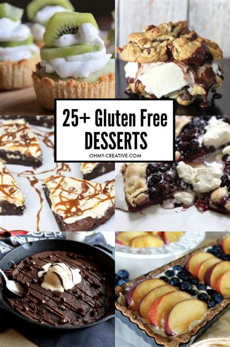 25 Easy Gluten Free Desserts For All Occasions Oh My Creative