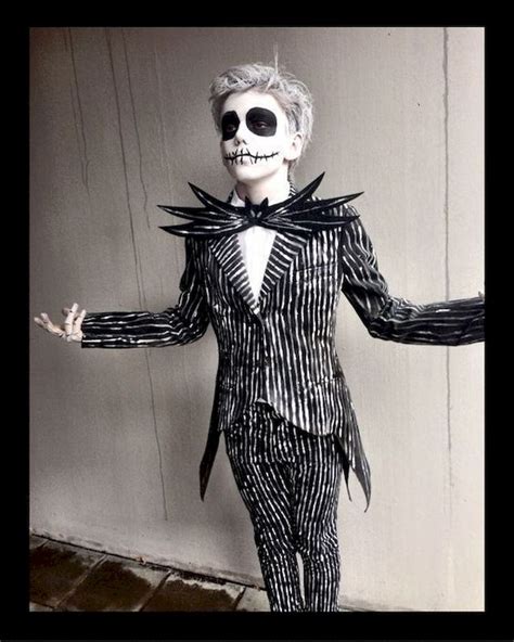 Scary Hallowen Costumes For Kids Jack Skellington Halloween Costume