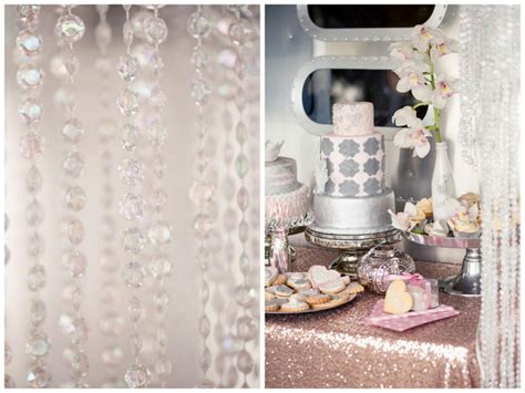 Blush And Sparkle Gorgeous Glitter Wedding Inspiration Tasha Seccombe