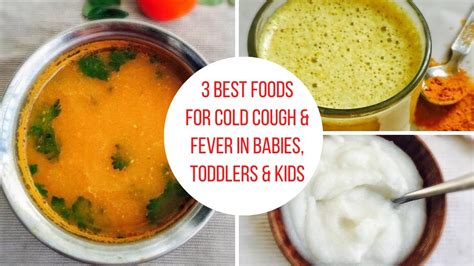 3 Best Foods For Cough And Cold In Babies Toddlers And Kids Youtube